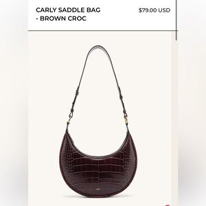 Croc Saddle Bag